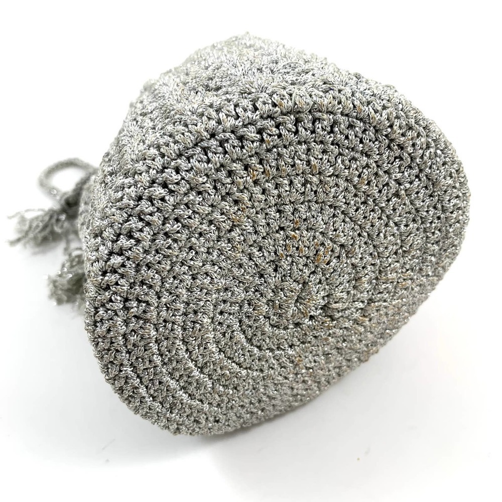 ❌SOLD❌ Vintage handmade silver woven mini pouch bag - Picture 5 of 9